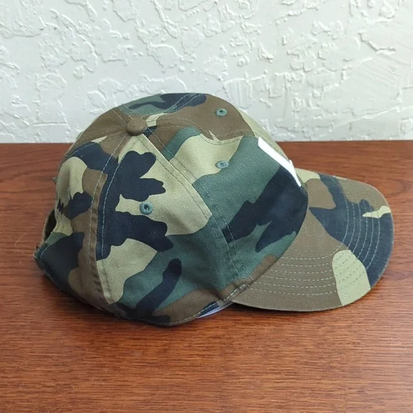 Rey To Z Personalized Initial "L" and Name "Liam" Camo Cotton Baseball Hat - Picture 4 of 6